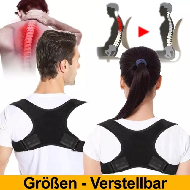 Rückenstabilisator Rückenhalter Haltungskorrektur Rückenbandage Geradehalter