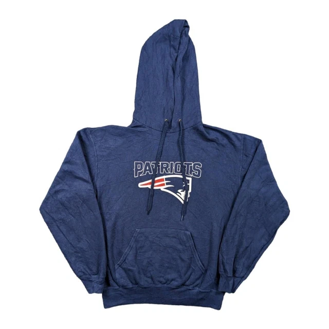 Men's FOTL NFL New England Patriots Medium Navy Pullover Hoodie