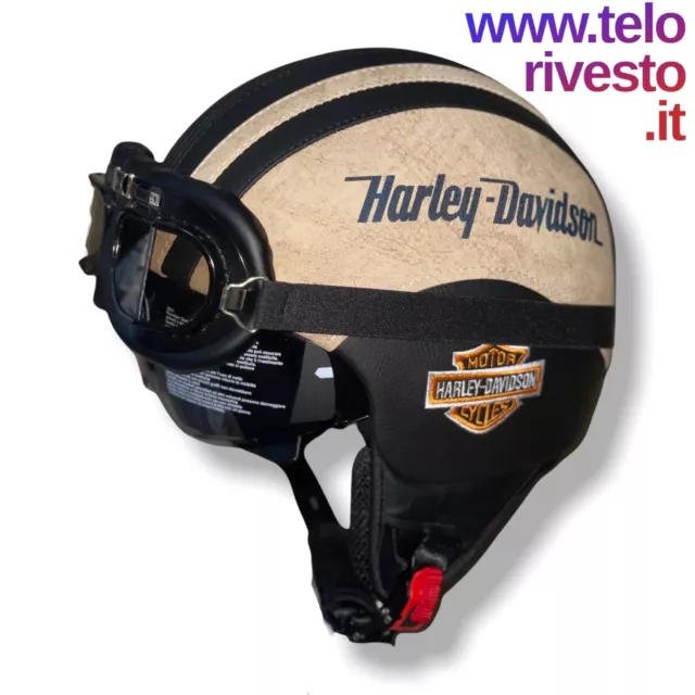 Casco 5/8 da uomo Delton Sun Shield J04 - 98344-17EX - Harley Davidson  Vicenza