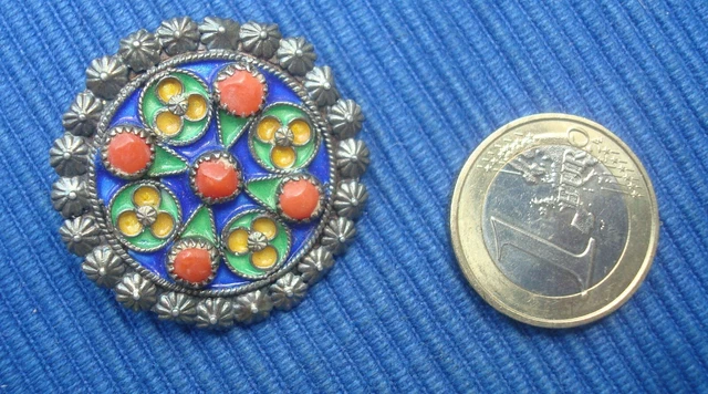 Broche Reliquaire Du 19e Siècle Avec Cheveux - Bijou De Deuil Napoléon III - Occasion