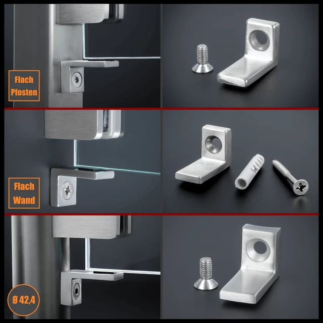 Scheibensicherung V2A für Rohr 42,4mm Scheibensicherung V2A für Rohr 42,4mm