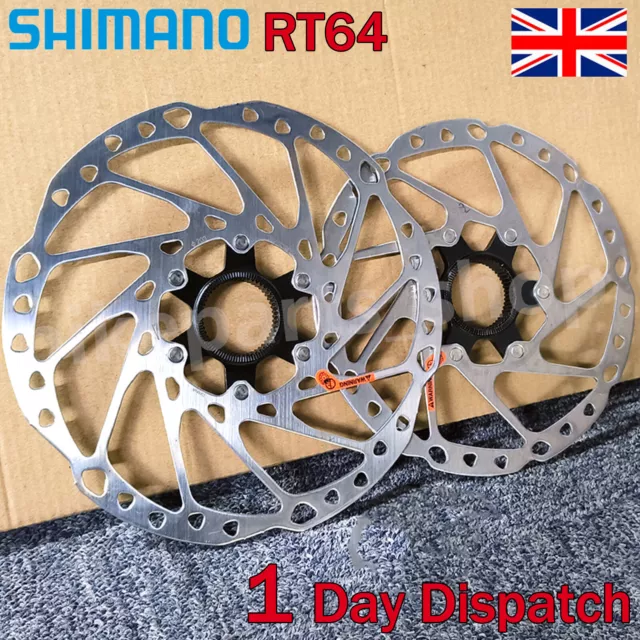 Shimano SM-RT64 Center Lock Rotor 180/203mm Deore Grx Bicycle Disc Brake Rotor