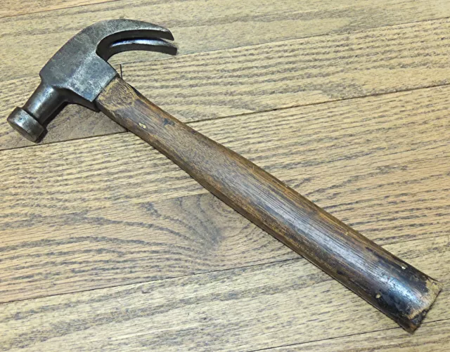 VINTAGE MILLER FALLS (#1416) 16oz. Straight Claw Hammer - USA - FREE  SHIPPING $40.00 - PicClick