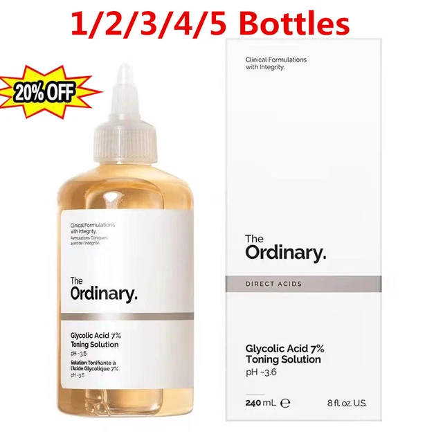 GLYCOLIC ACID 7% Toning Resurfacing Solution 8oz $17.52 - PicClick CA