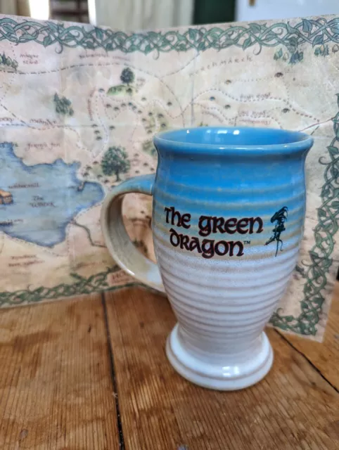 Green Dragon Pub Mug / Tankard Official Lord Of The Rings From Hobbiton NZ