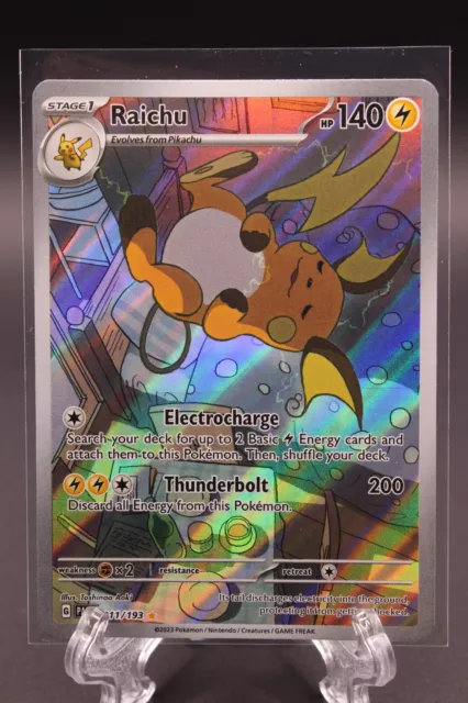 Raichu Illustration Rare - 211/193 Paldea Evolved MINT - Pokemon Card