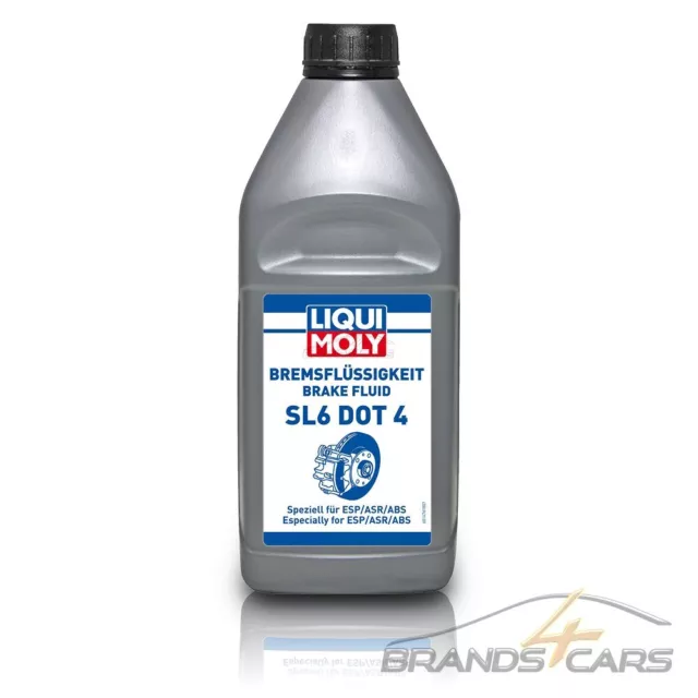 1 L Liter Liqui Moly Bremsflüssigkeit Sl6 Dot-4 Brake Fluid  Bremse 50630749