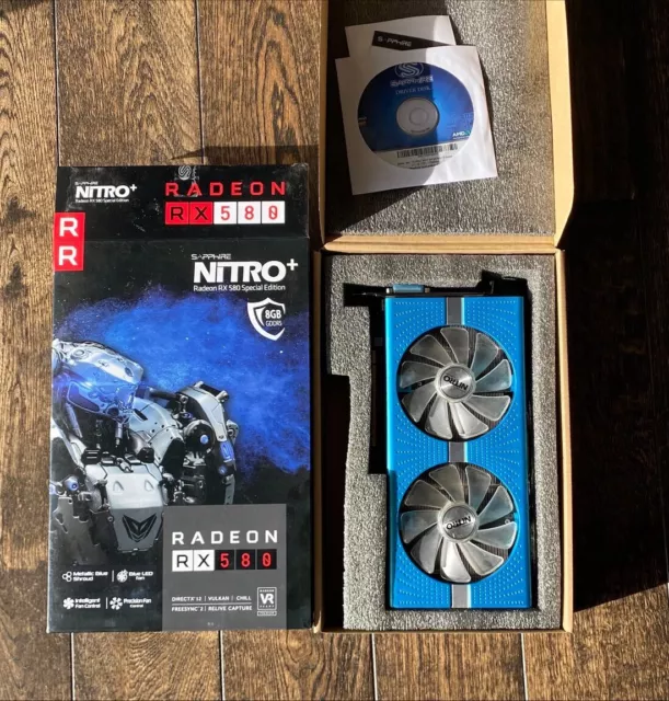 Carte Graphique SAPPHIRE NITRO+ RX 580 8G GDDR5 Special Edition