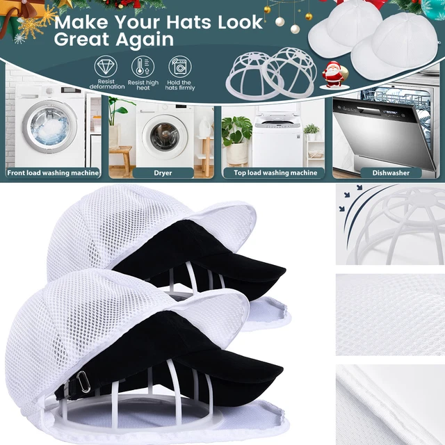 BASEBALL CAP HAT Washer for Washing Machine 2x ULG Hat Cleaner Rack Cap