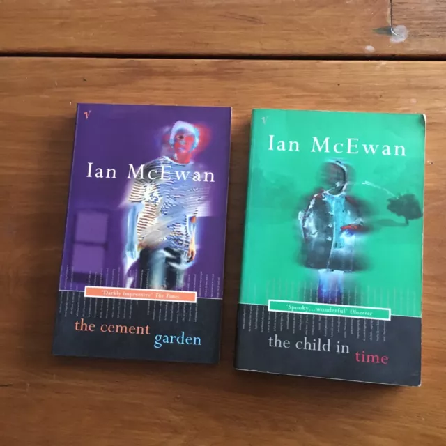 Ian McEwan - The Cement Garden/The Child In Time - 2 paperbacks VVVG 1992/97