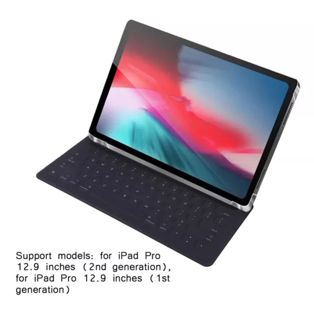 For App le Smart Keyboard for iPad Pro 12.9 1st / 2nd Gen（2015-2017） Gray