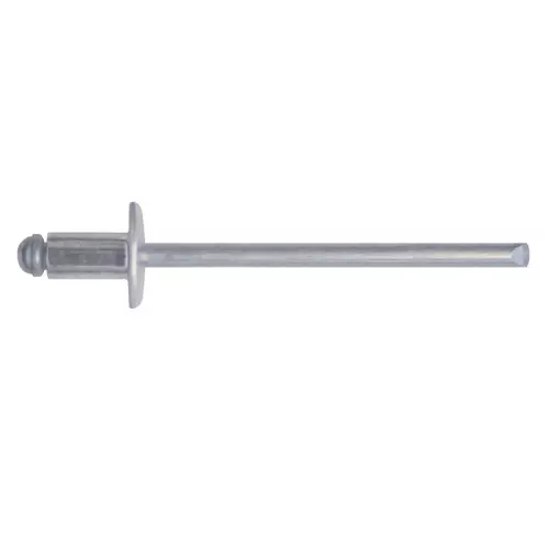 Package 100 Rivets Body IN Aluminium Ø 3x10 MM and Stud Steel Galvanized