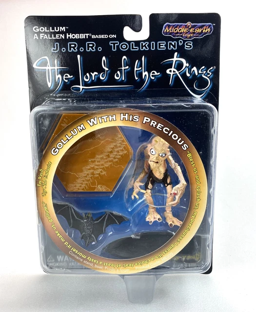GOLLUM WITH HIS Precious LOTR Lord Of The Rings Action Figure New 1998