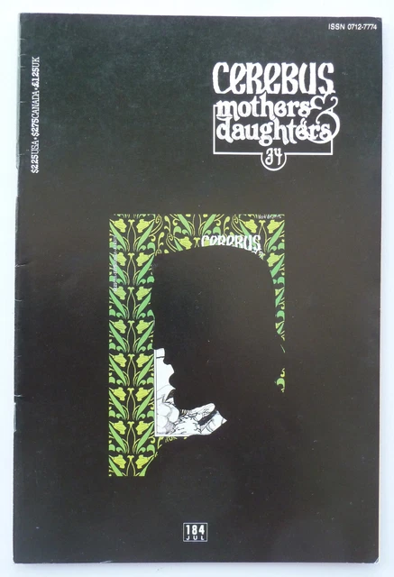 Cerebus #184 Mothers & Daughters #34 - Aardvark-Vanaheim - July 1994 FN+ 6.5