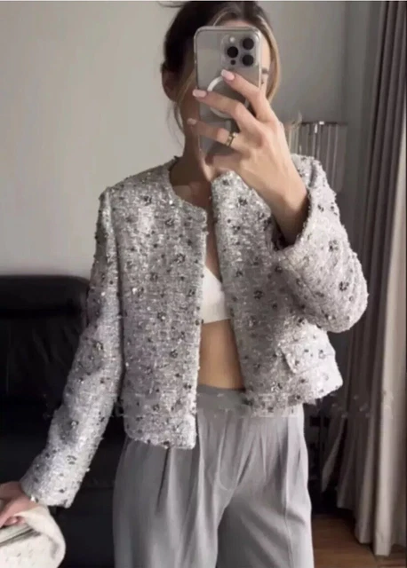 Blazer sequin zara on sale