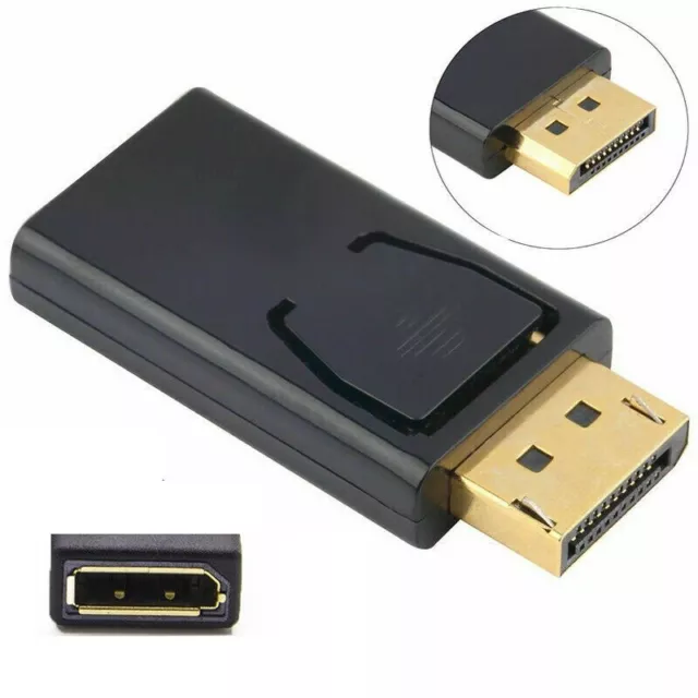 Neuf Displayport Adaptateur 1080P Full HD Avec Transmission Audio Dp À Jack Z176