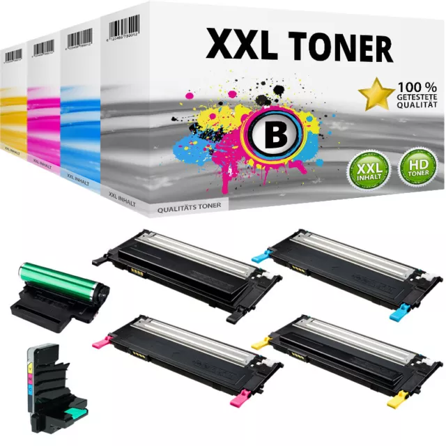 XXL TONER PATRONEN für Samsung CLP-310 N CLP-315 W CLX-3170 FN CLX-3175 FN Set