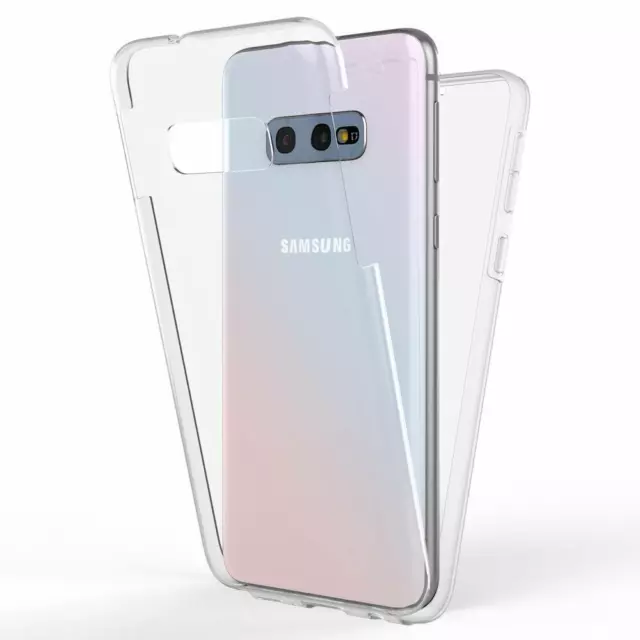 Pour Samsung Galaxy S10E Coque Gel avant + Arrière 360 Protection INTEGRALE