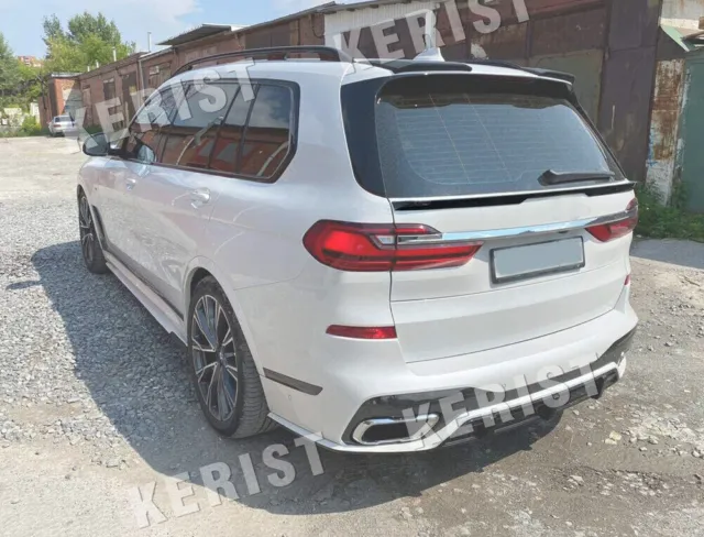 Fit For BMW X7 G07 M-Sport 2019 2020 2022 REAL Carbon Rear Wing Middle Spoiler