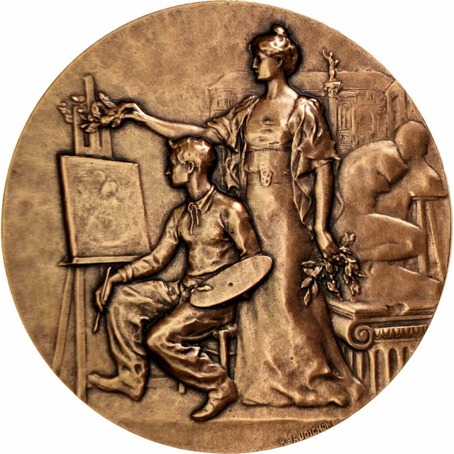 [#87668] France, Medal, The Fifth Republic, Arts & Culture, Baudichon, MS