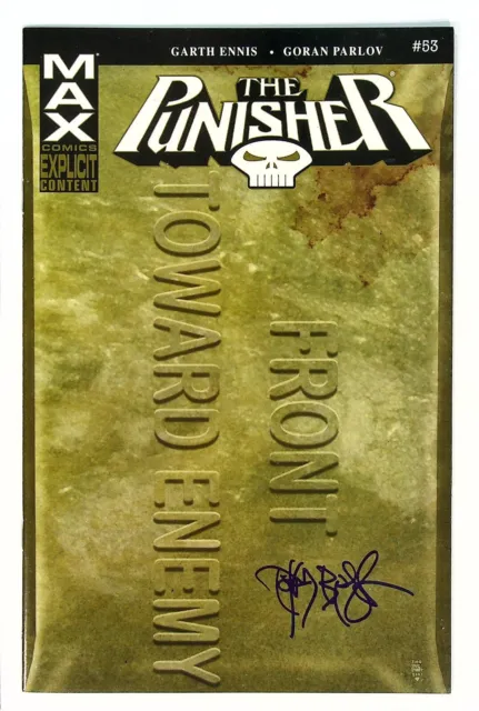 Punisher #53 Vol 5 Signed by Tim Bradstreet Marvel Comics 2004