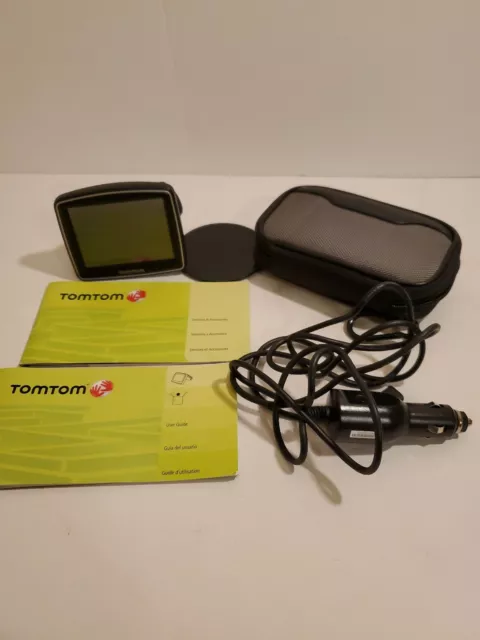 Tomtom One N14644 w/ Windshield Mount Kit, Charger Bundle, Carrying Case, Manual