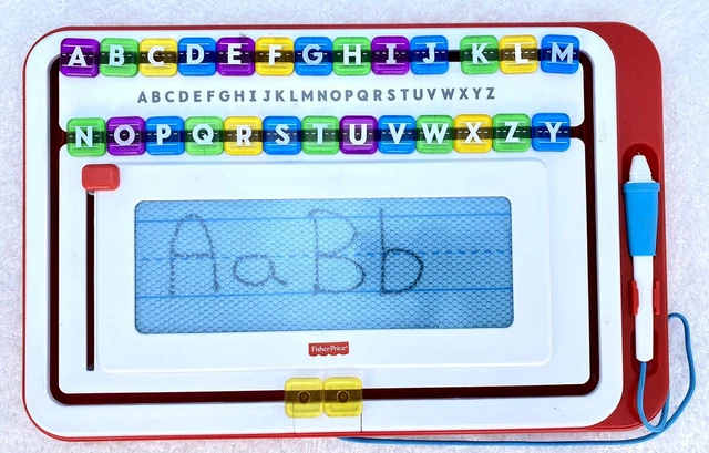 FISHER PRICE THINK N Learn Toy Board Write Practice Letters