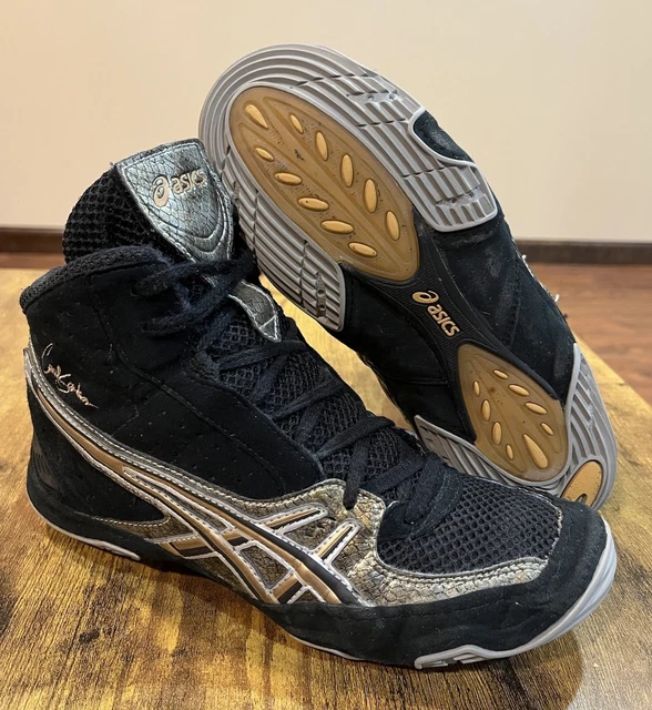 ASICS NEW SIZE 9 Cael Sanderson V5.0 RARE Wrestling Shoes  display picture 1