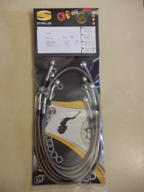 XJR 1300 RP02 SPIEGLER Stahlflex vorne_hinten_Kupplung ABE XJR1300 brake hose