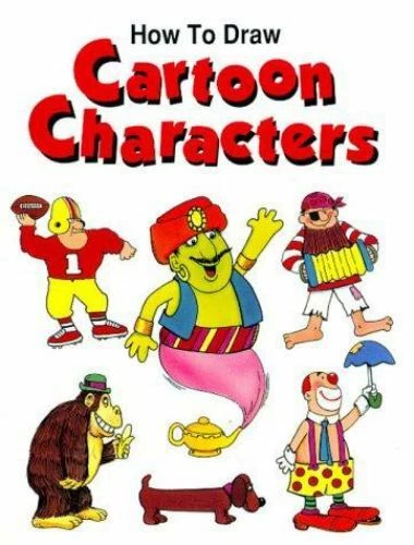 HOW TO DRAW Cartoon Characters Pbk By Troll Books Barto Renzo 