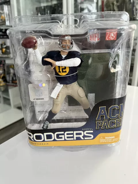 Statuetta calcio NFL Mcfarlane Green Bay Packers Aaron Rodgers quarterback