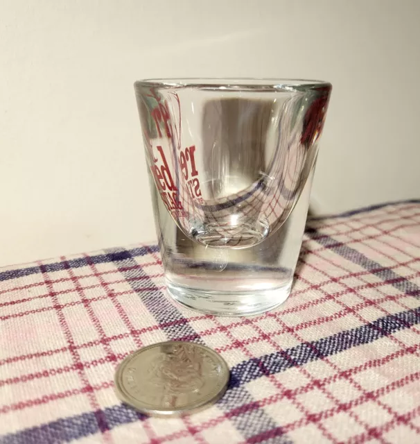 Red Stag Jim Beam Whiskey Shot Glass 2