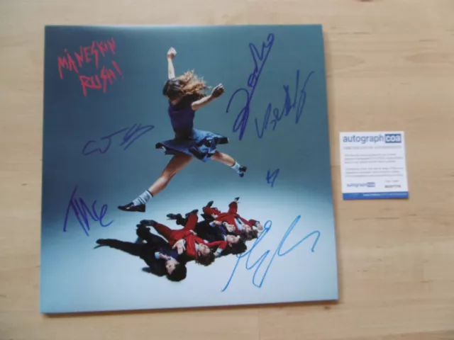 Maneskin Original Autogramme signed LP-Cover "Rush!" Vinyl ACOA