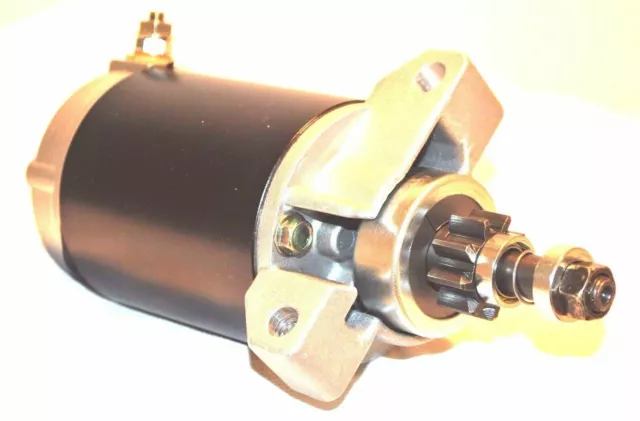 STARTER MOTOR TO SUIT MERCURY MARINE 25 HP 25ELH, 25ELPT 9 Tooth 12V 1998 - 2005