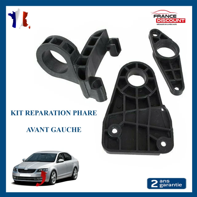 Kit De Réparation Phare Gauche Renault Mégane IV - Réf. 3RG 77609 - Pour Modèles 2015-2018, Berline Et Break
