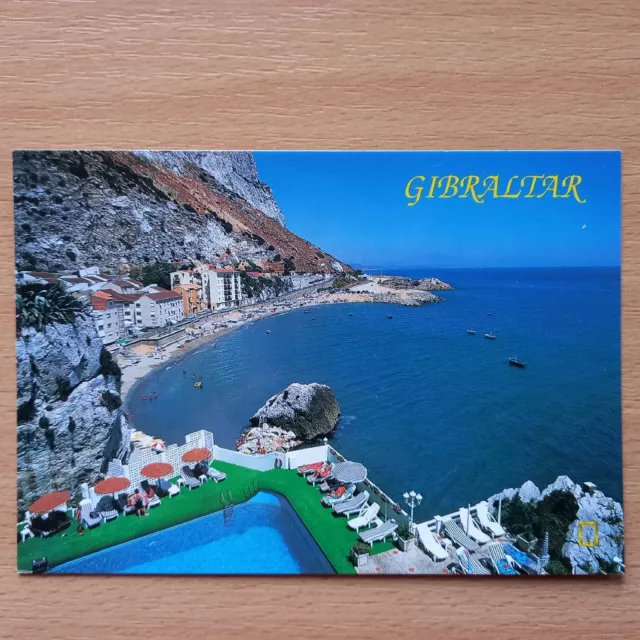 Postcard Gibraltar Catalan Bay From The Hotel Caleta Palace