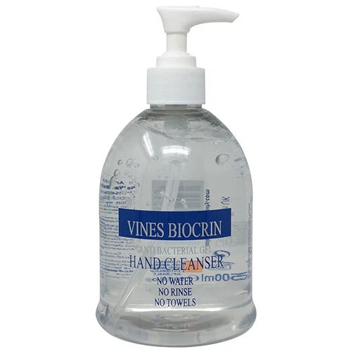 Vines Biocrin Anti Bacterial Gel Hand Cleanser 500ml