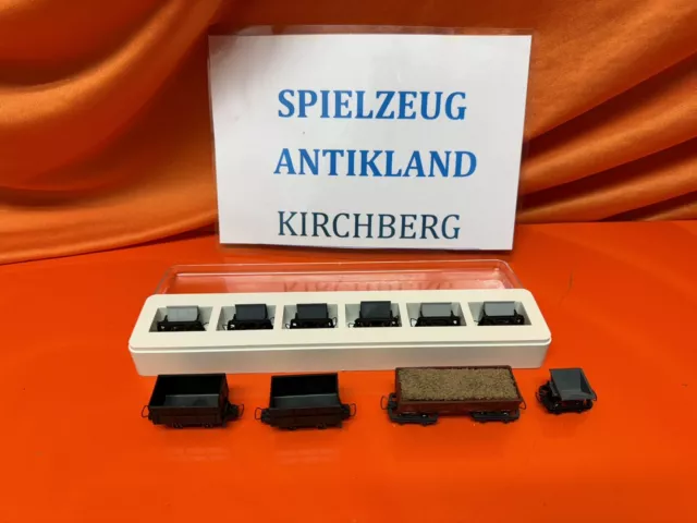 Konvolut Roco Minitrains Loren Wagen Feldbahn H0e 1/87  OVP