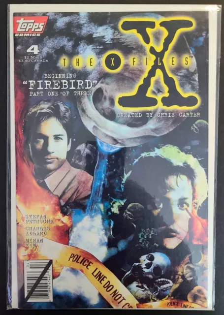 THE X-FILES Vol. 1 # 4 April 1995 (Topps Comics) 🍒