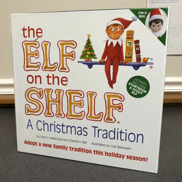 The Elf On The Shelf A Christmas Tradition Blue Eye Boy No Storybook