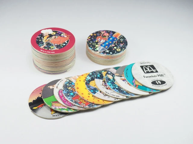 Lot De 6 Boosters POG McDonald's WPF 1995 – Neufs Scellés – Ultra Rares