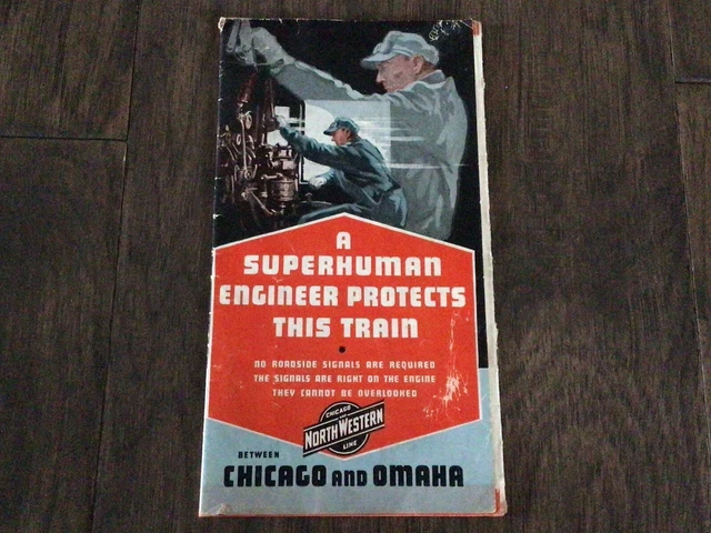 Vintage Chicago North Western Railroad Booklet