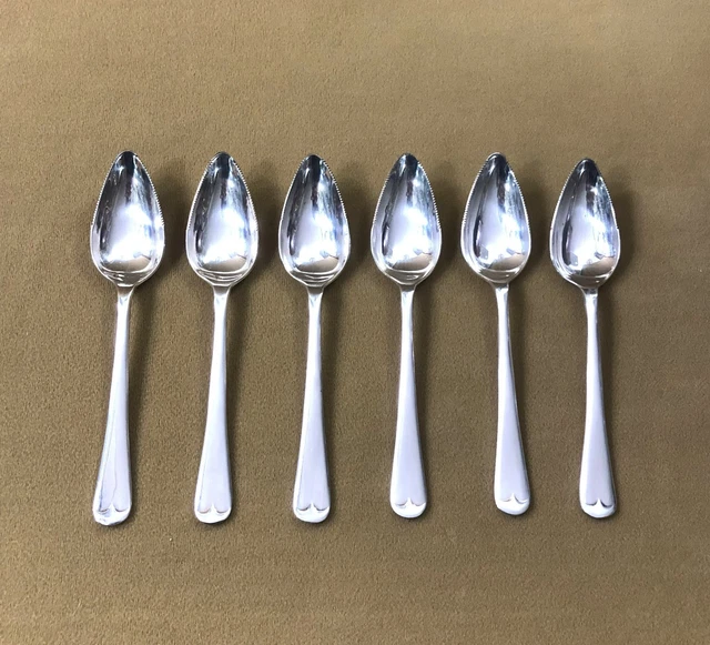 Cuillères à Glace Butler EPNS Argentées - Métal Argenté Angleterre