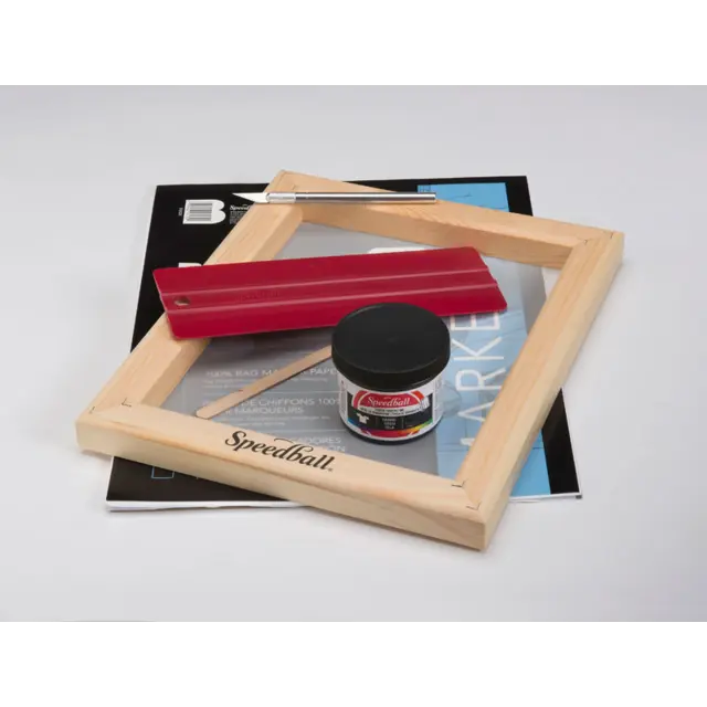 Speedball Beginners Fabric Screen Printing Kit