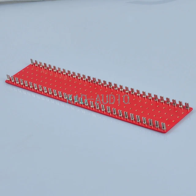 1pc Red Fork Fibre Turret Terminal Strip Tag Board Tube Amp Classic DIY New