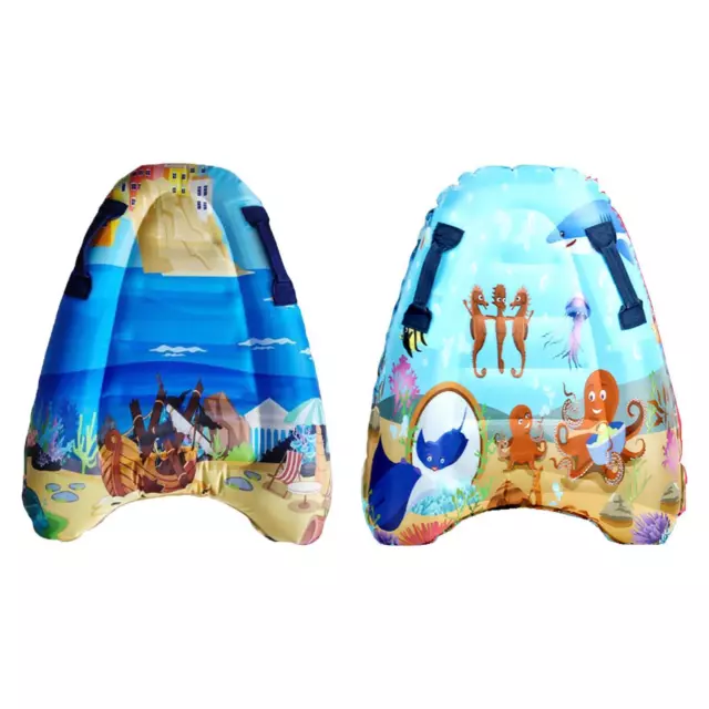 Inflatable Body Board Multicolor Kickboard for learning to swim