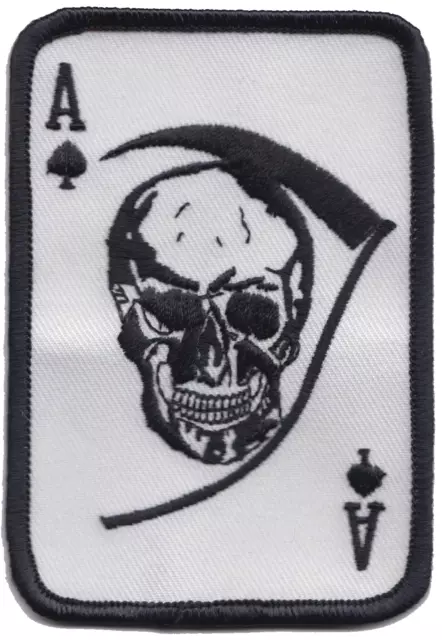 US ARMY ACE of Spades Vietnam War Embroidered Patch - LAST FEW EUR 15 ...