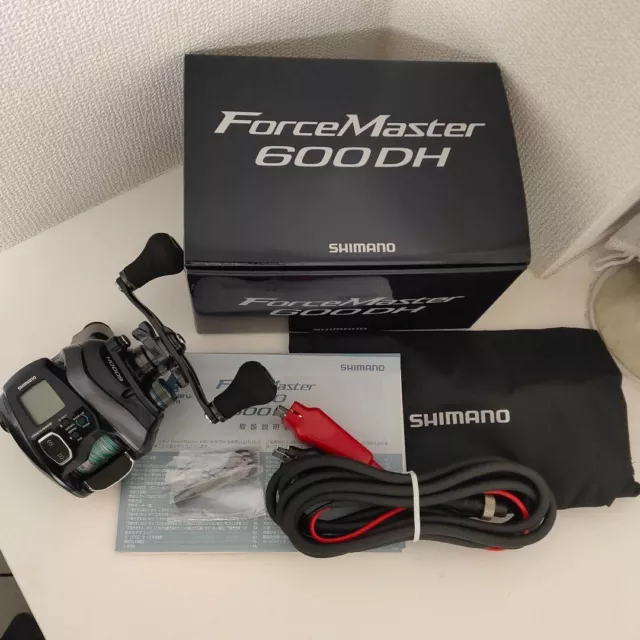 SHIMANO 20 FORCE Master 600DH Right 5.1 Electric Reel English display Brand  New $543.63 - PicClick