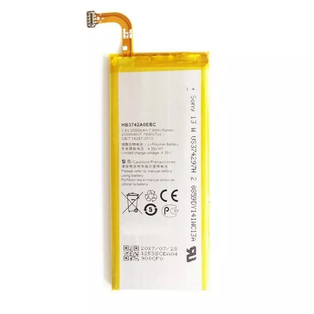 Batteria per Huawei per ASCEND P6 G6 G630 P7 MINI Pila Ricambi come HB3742A0EBC