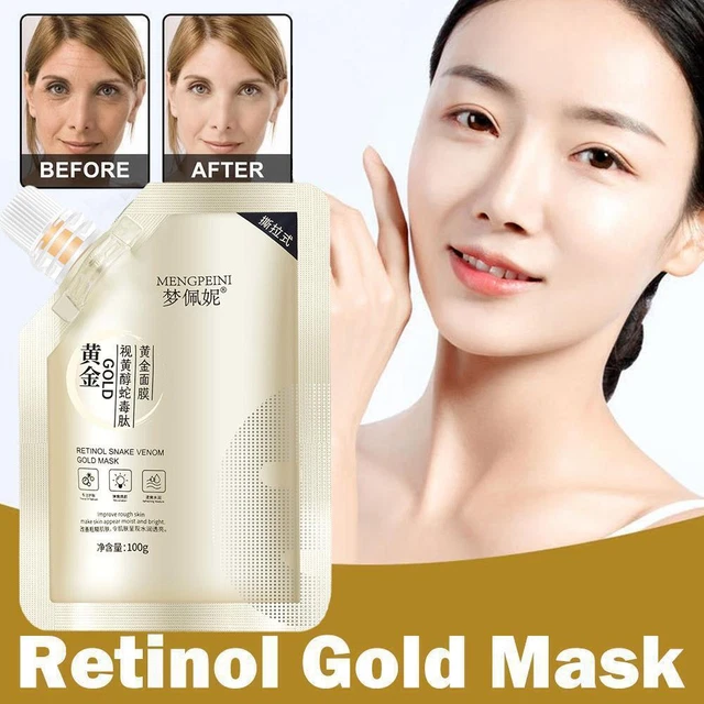 RETINOL PEPTIDE GOLD Mask Gold Peeloff Face Mask Deeply Clean